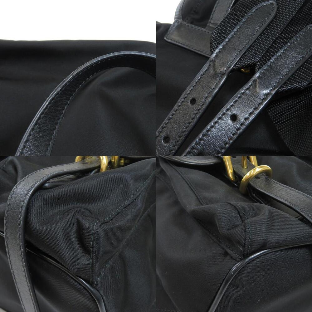 Prada logo Backpack Rucksack Daypack - Picture 9 of 11